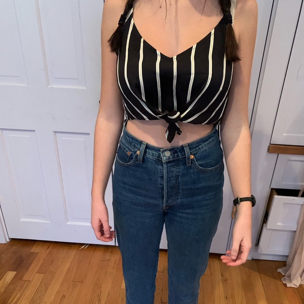 Cropped tank top